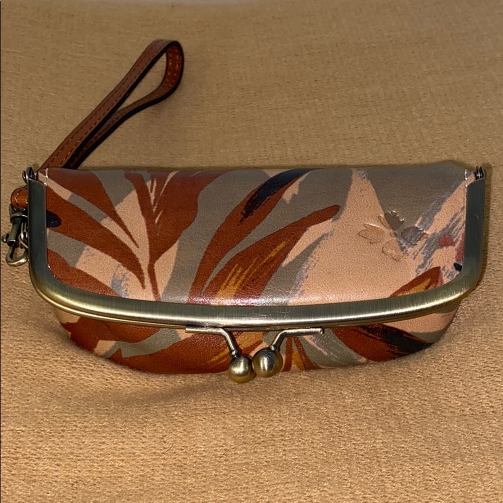 Patricia Nash Palm Leaves Trezza Wristlet